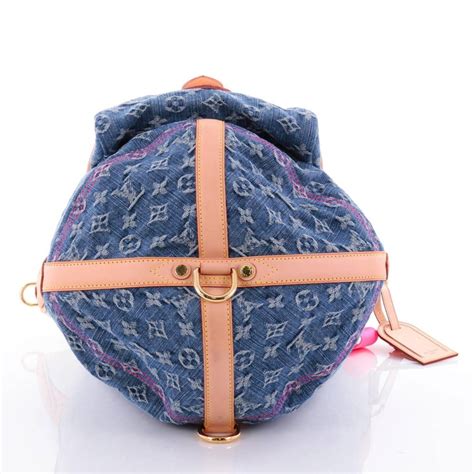 louis vuitton sunburst denim bag